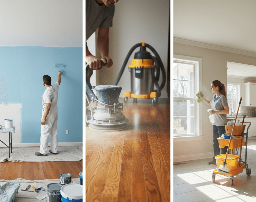 Home interior background